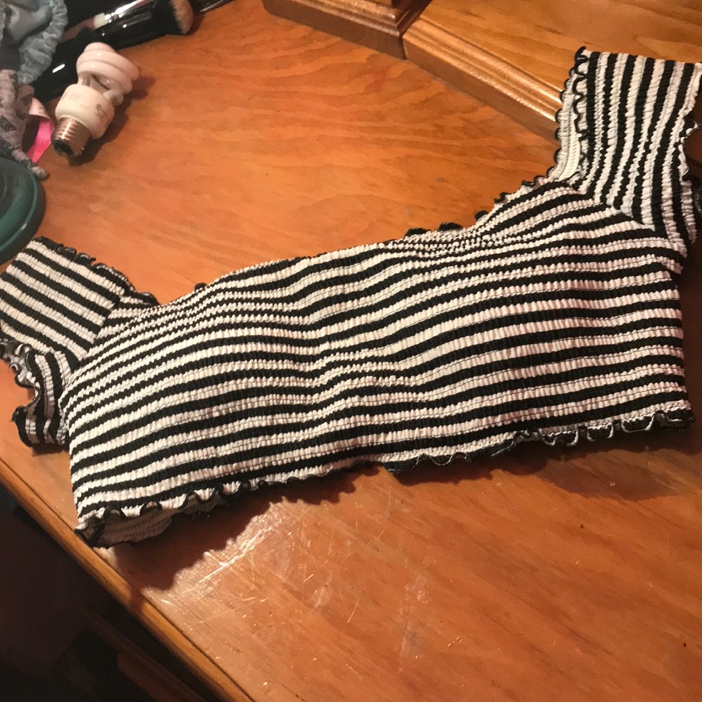 PINK SWIM TOP